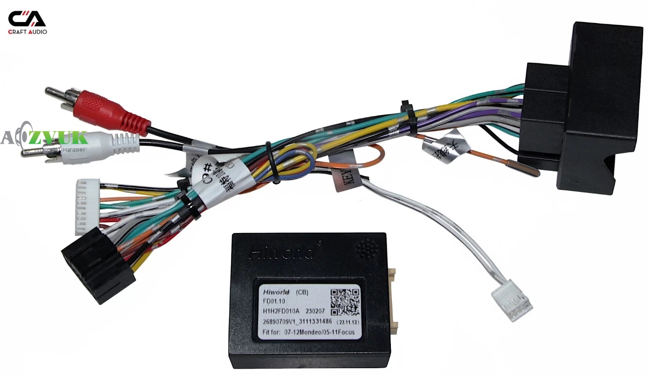  Комплект проводов для магнитол 16PIN CraftAudio FORD CB-719 + FD 01.10