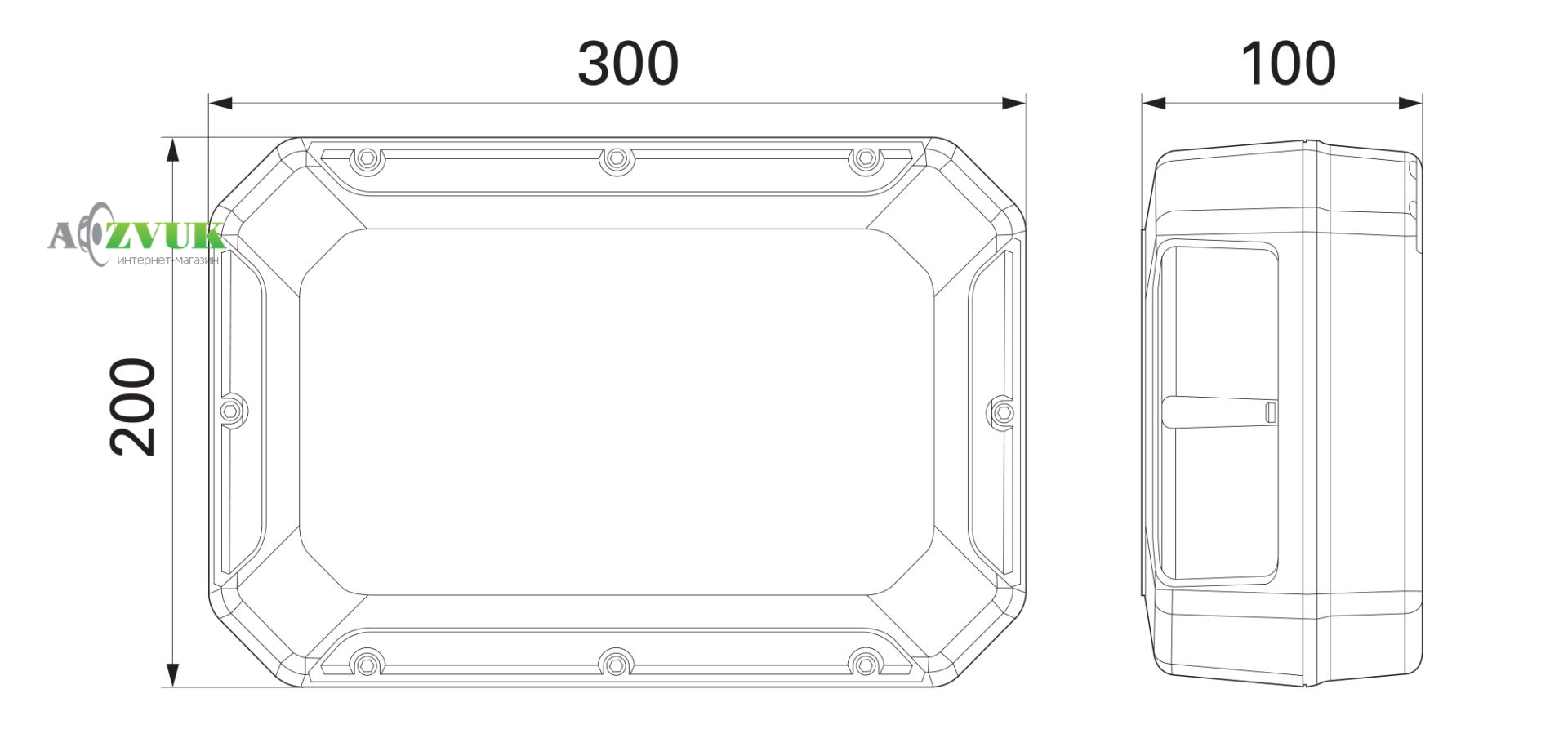 Автосабвуфер Pioneer TS-WX400DA