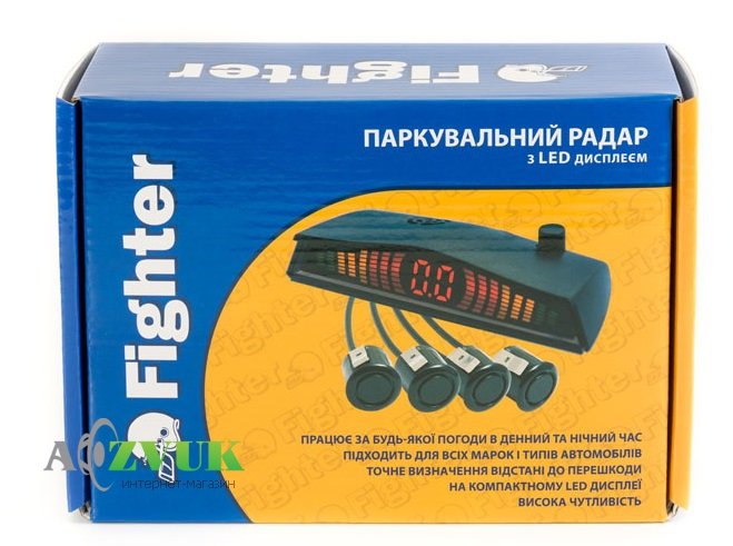 Парктроник Fighter FPS-4A Silver