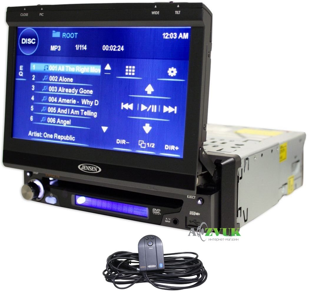 Мультимедиа ресивер Jensen VM-9214R