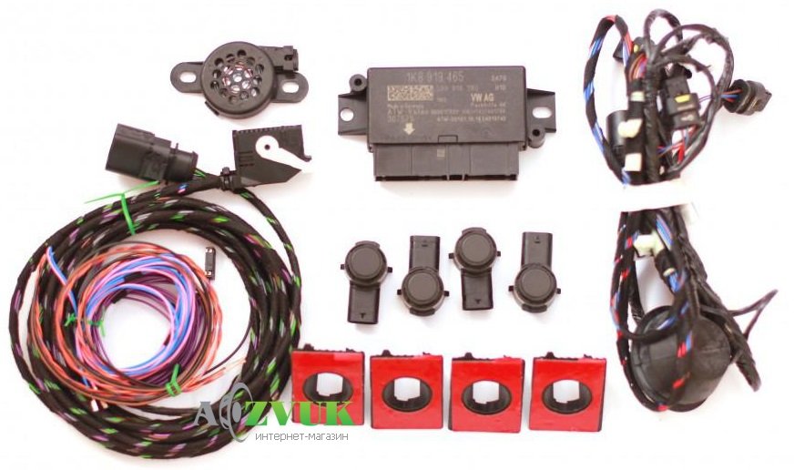Парктроник Valeo PQ 4D Black