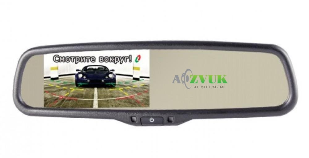 Зеркало заднего вида с монитором Gazer MM704 Hyundai, Mitsubishi, Chevrolet, Geely