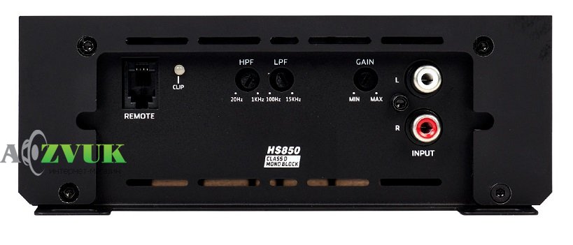 Автомобільний підсилювач звуку Kicx HeadShot HS 850