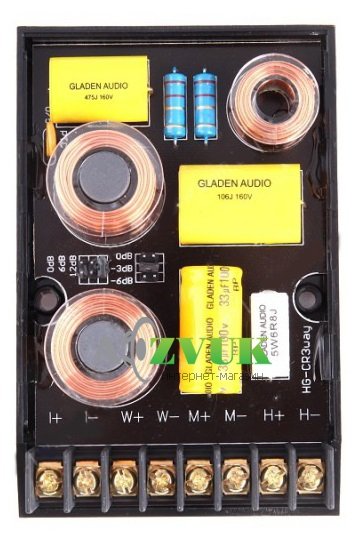  Кроссовер Gladen HG-CR-3way - 3 way crossover