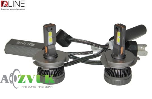 Светодиодные лампы (led) QLine DualVision 65W H4 6000K