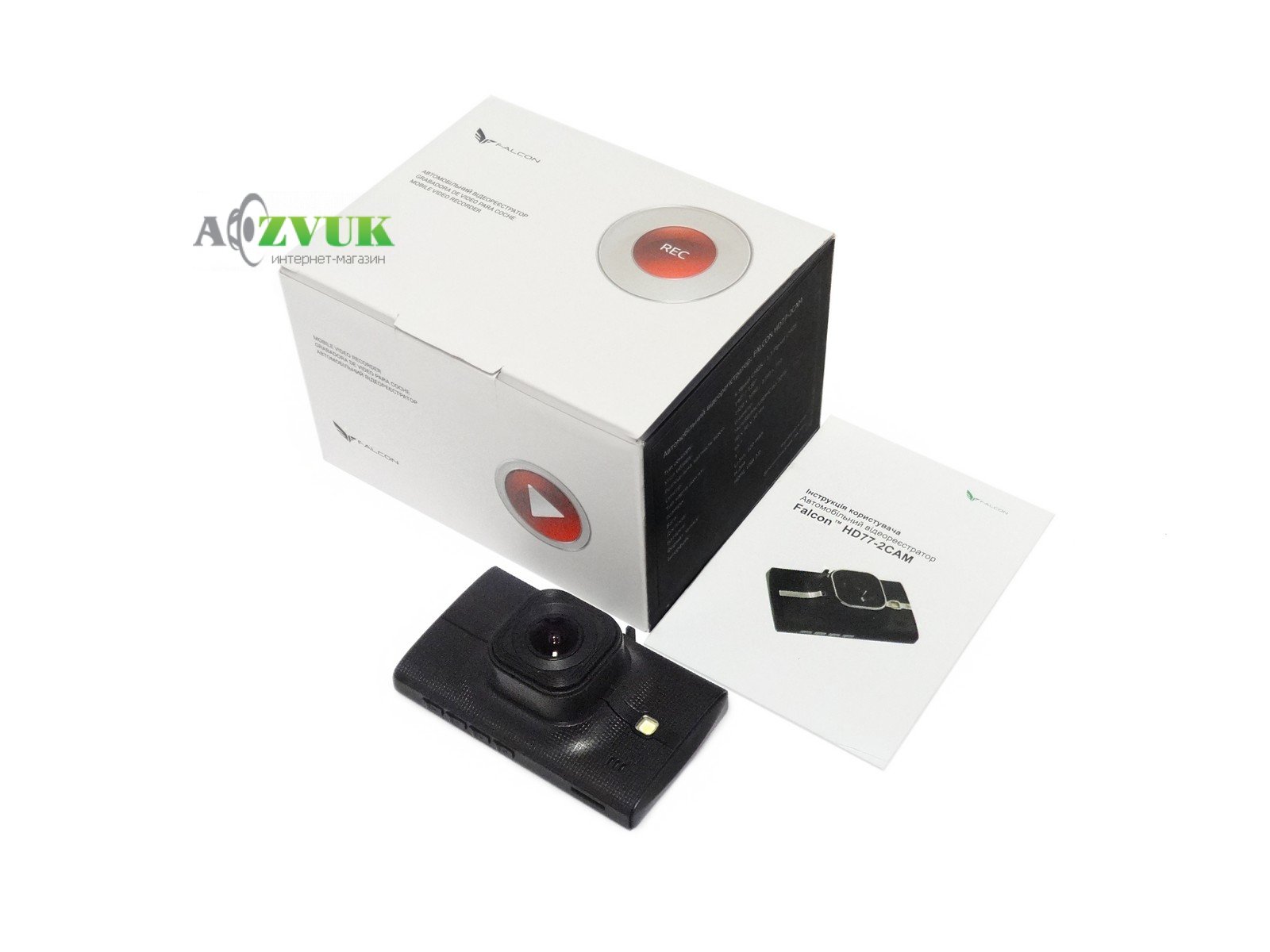 Видеорегистратор Falcon HD77-2CAM