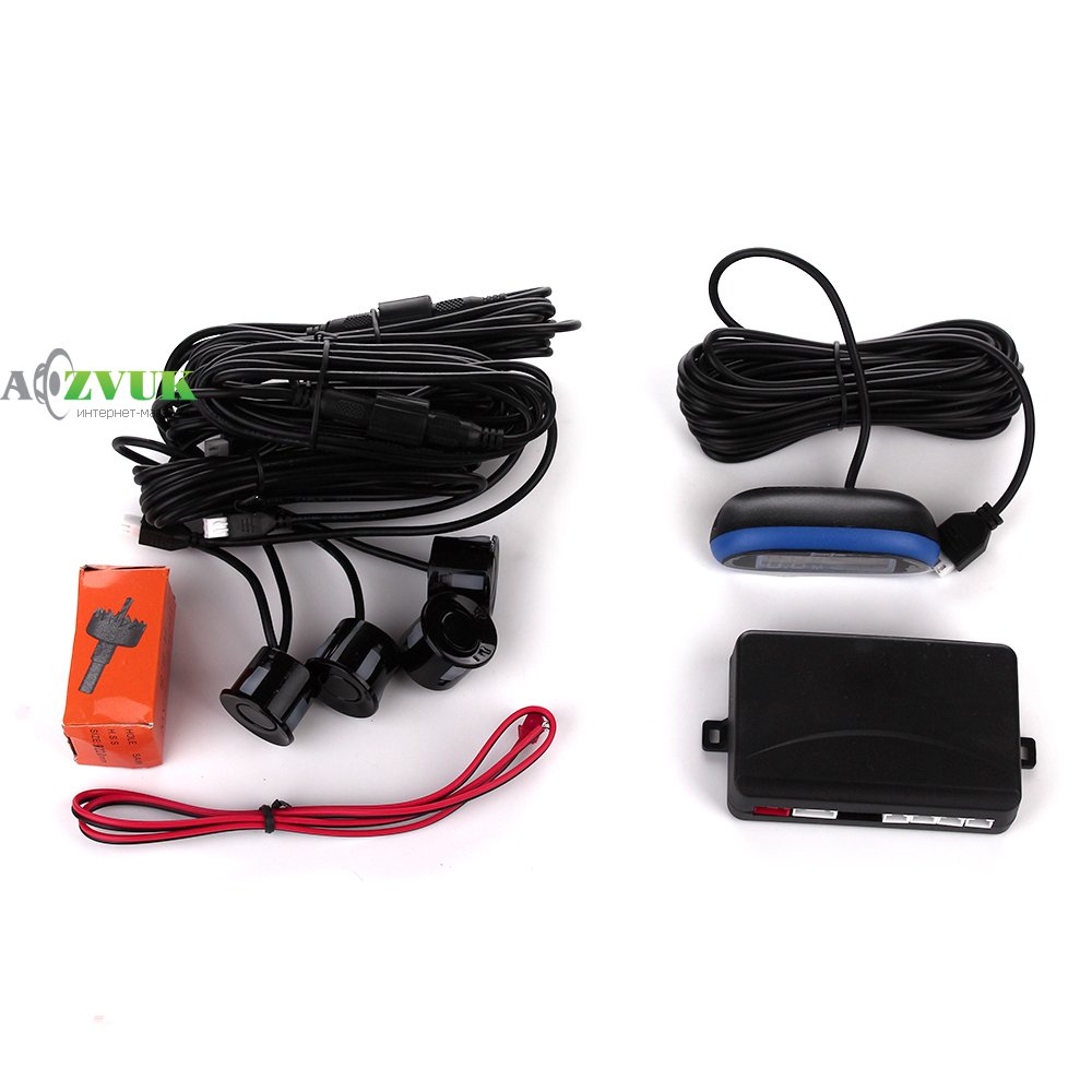 Парктроник iDial D067V-LCD Black