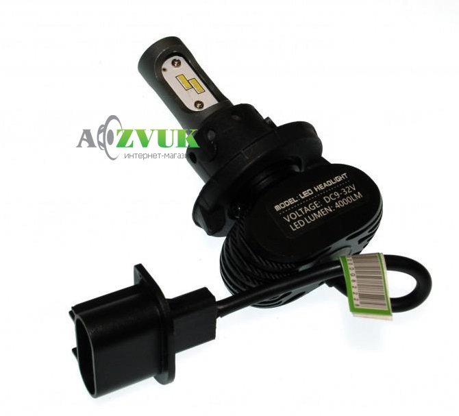 Светодиодные лампы (led) SVS S1 H13 H/L 5000K 4000Lm