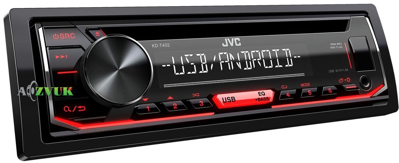 Автомагнитола JVC KD-T402
