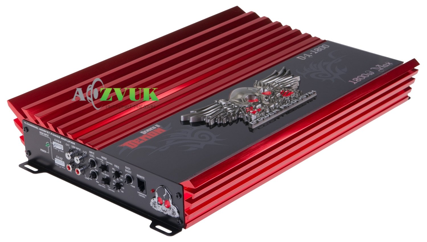 Автомобильный усилитель звука Power Acoustik D4-1800