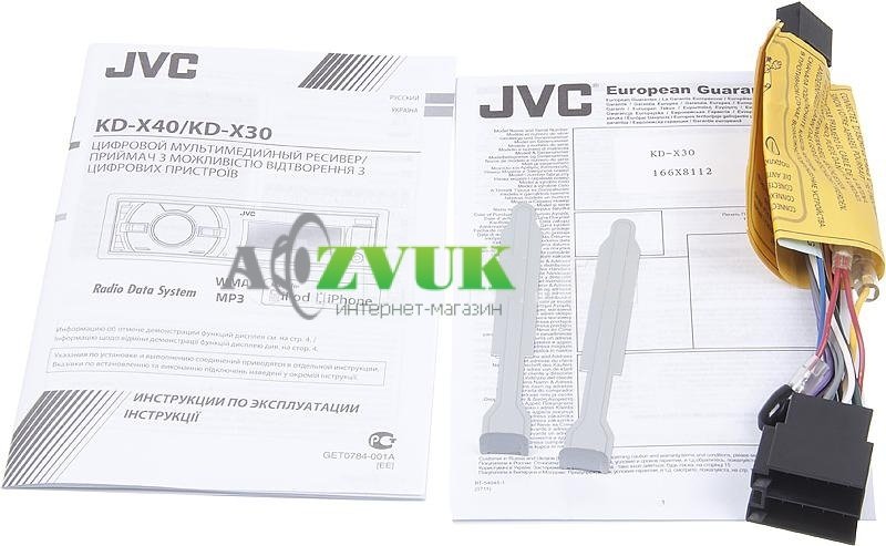 Автомагнитола JVC KD-X30EE