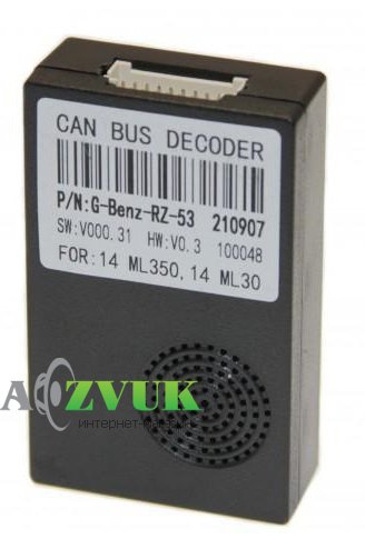  CAN блок CraftAudio Raise G-Benz-RZ-53 ML 350 14, ML30 14