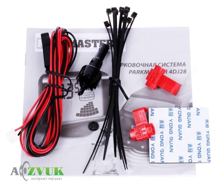 Парктроник ParkMaster 4-DJ-28 Black