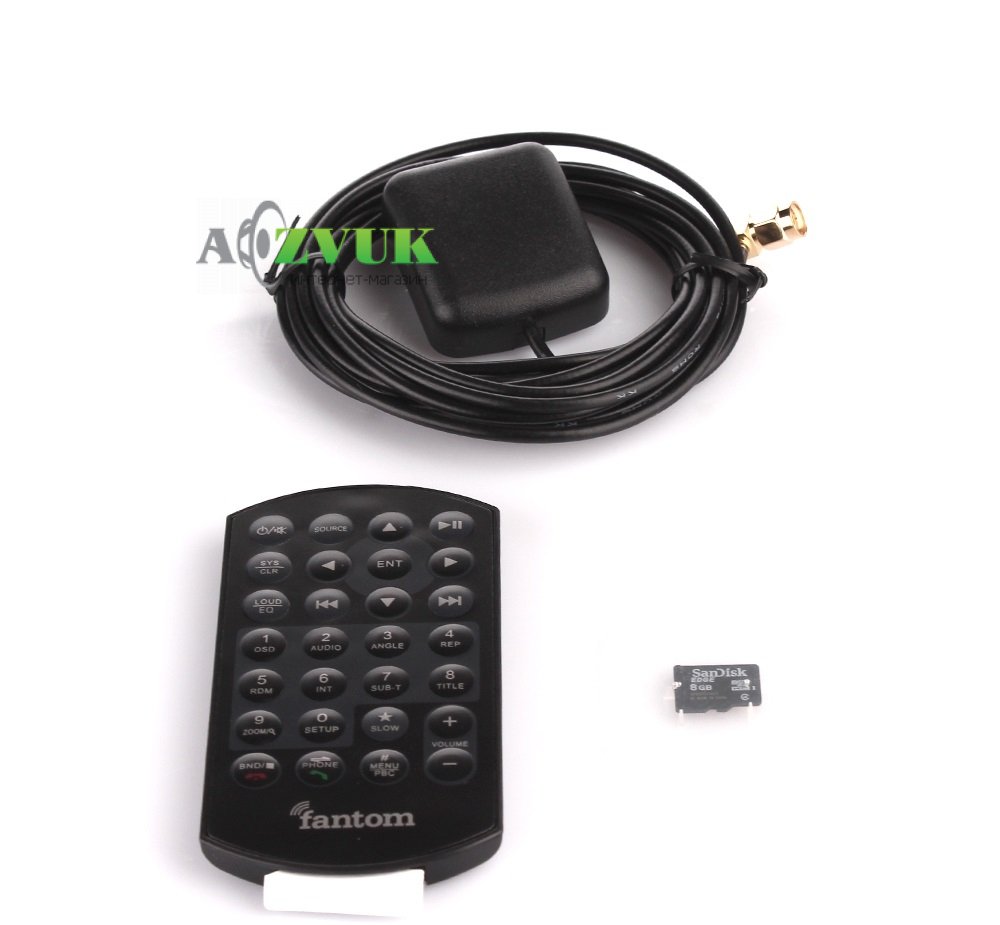 Мультимедиа ресивер Fantom FP-7080 Black/Multicolor