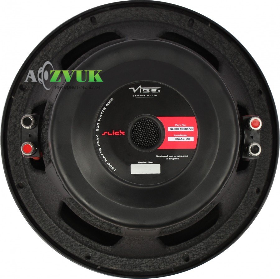 Автосабвуфер Vibe SLICK10D2-V0