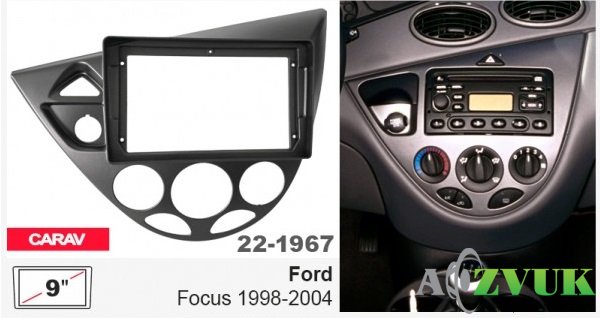 Рамка переходная Carav 22-1967 Ford Focus
