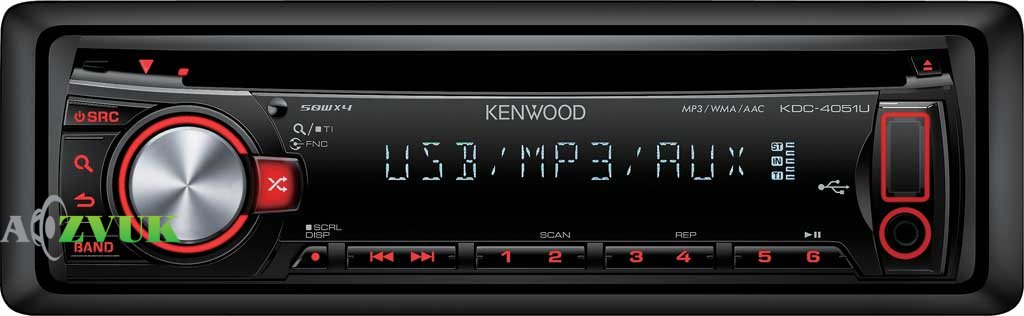 Автомагнітола Kenwood KDC-4051UR