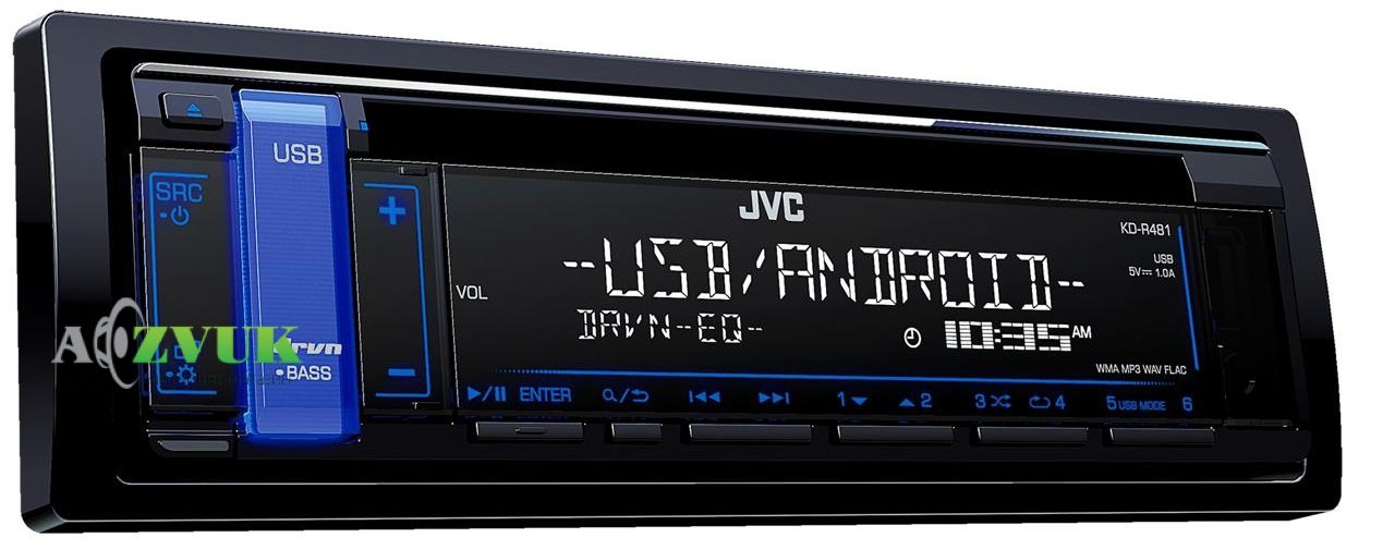 Автомагнитола JVC KD-R481