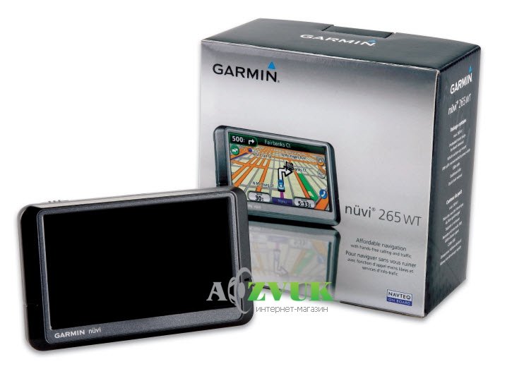 GPS навигатор Garmin Nuvi 265W Europe Карта Навлюкс
