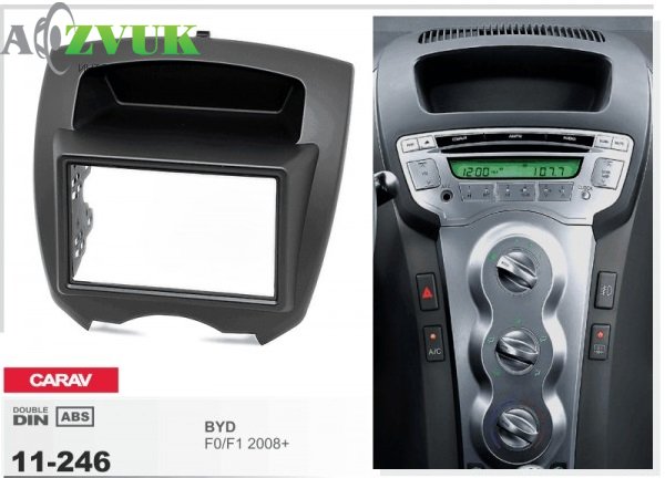Рамка переходная Carav 11-246 BYD F0, F1