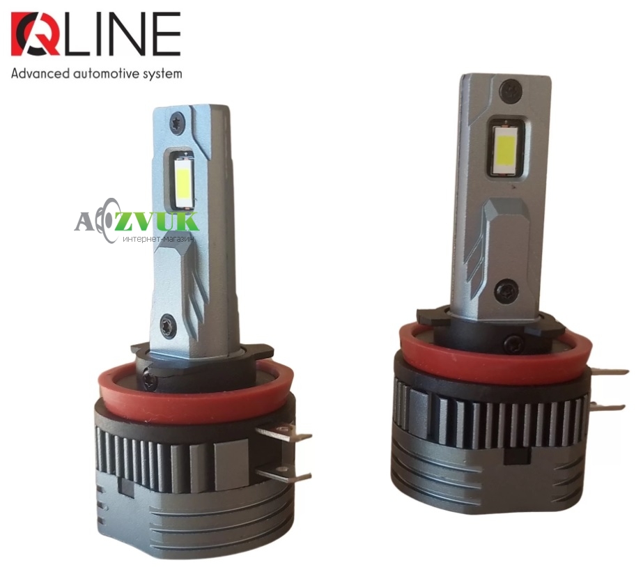 Светодиодные лампы (led) Qline Alpha H11B v3 6000K