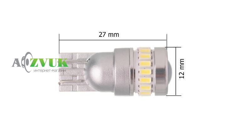 Светодиодные лампы (led) Prime-X T10-KR с обманкой