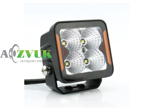 Фары дневного света StarLight SL-W0120F квадратная, ближний рассеянный свет WHITE+DRL 20W 2400Lm 5700K