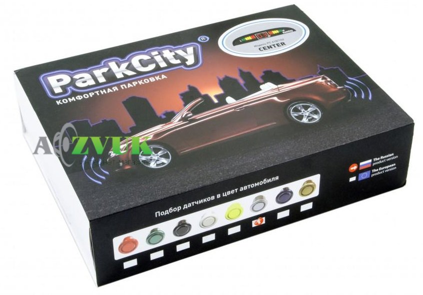 Парктронік (паркувальний радар) ParkCity Center 418/102 LW (VE) срібло