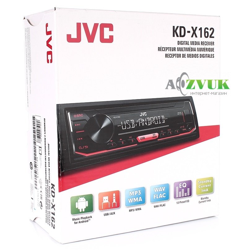 Автомагнитола JVC KD-X162
