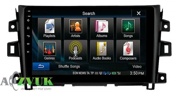 Рамка переходная Carav 22-566 Nissan NP300, Navara, Frontier, Renault Alaskan