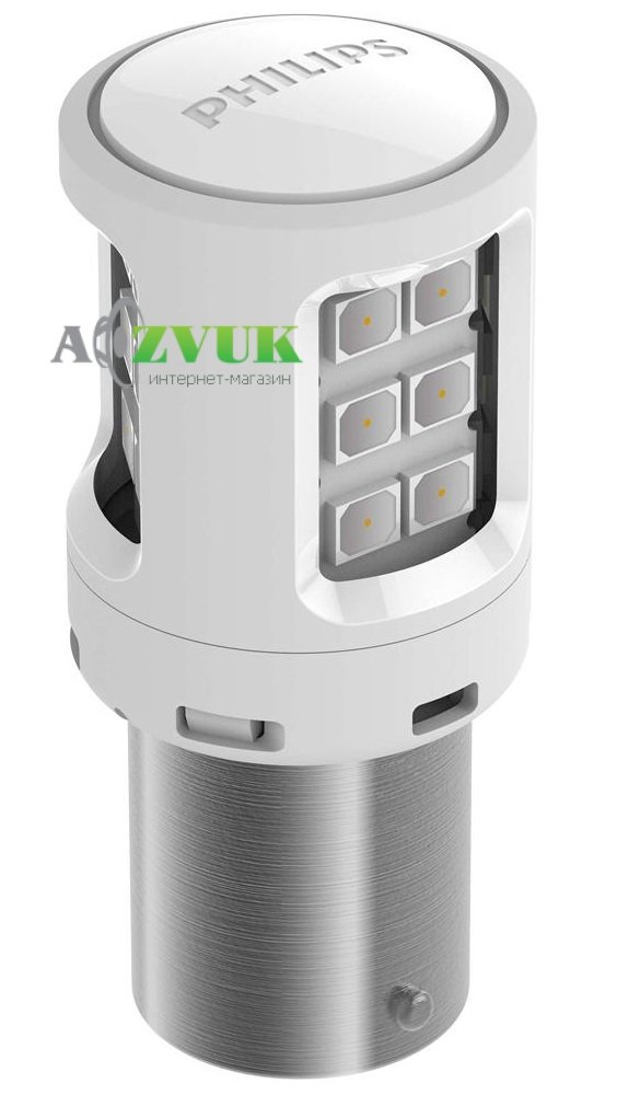 Светодиодные лампы (led) Philips Ultinon PY21W 12V Amber 11498ULAX2