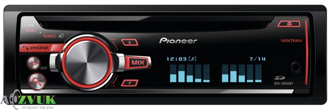 Автомагнитола Pioneer DEH-X8600BT