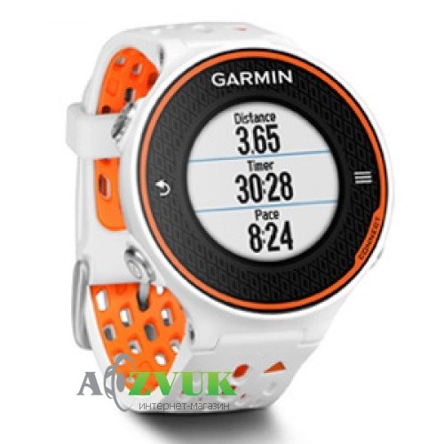Спортивный GPS навигатор Garmin Forerunner 620 White\Orange