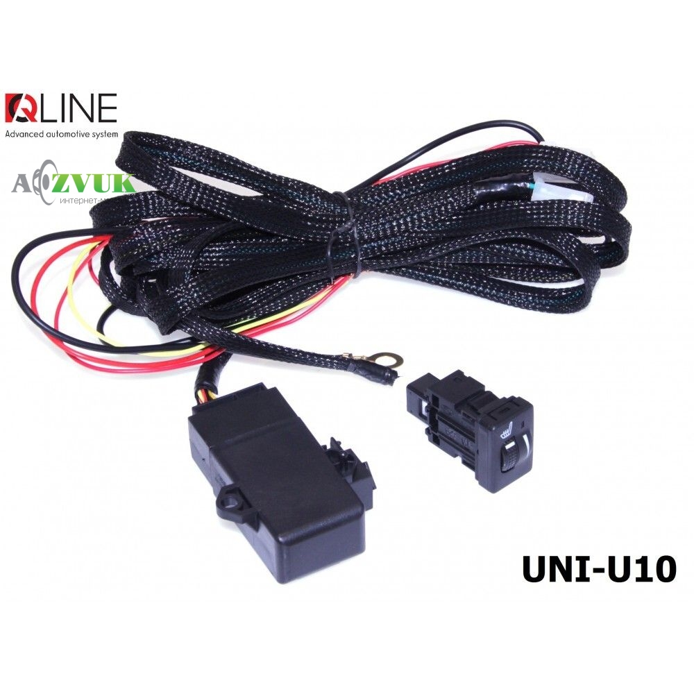  Кнопка подогрева сидений QLine Fiber UNI-U10
