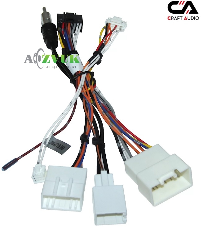  Комплект проводов для магнитол 16PIN CraftAudio FT CB-805 Toyota