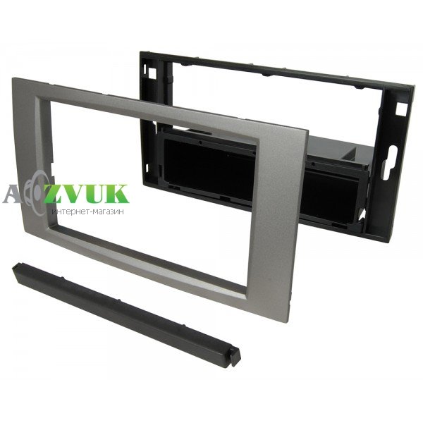 Рамка переходная ACV 281114-08-3 Ford Transit, Focus, C-Max, S-Max, Fusion, Fiesta, Galaxy, Kuga Silver Рамка переходная ACV 281114-08-3 Ford Transit, Focus, C-Max, S-Max, Fusion, Fiesta, Galaxy, Kuga Silver