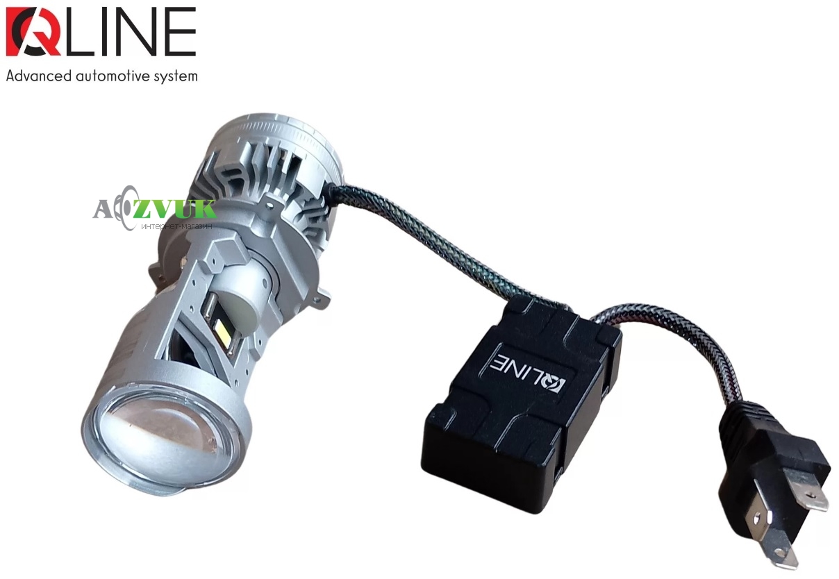 Светодиодные лампы (led) Qline Alpha H4 Projector 50/70Вт 6000K