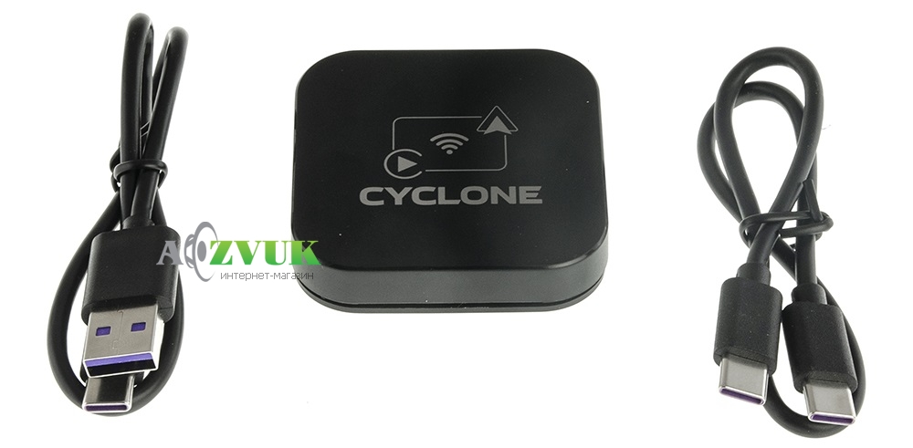  Адаптер для беспроводного подключения Carplay/Android Auto CYCLON CPA-01