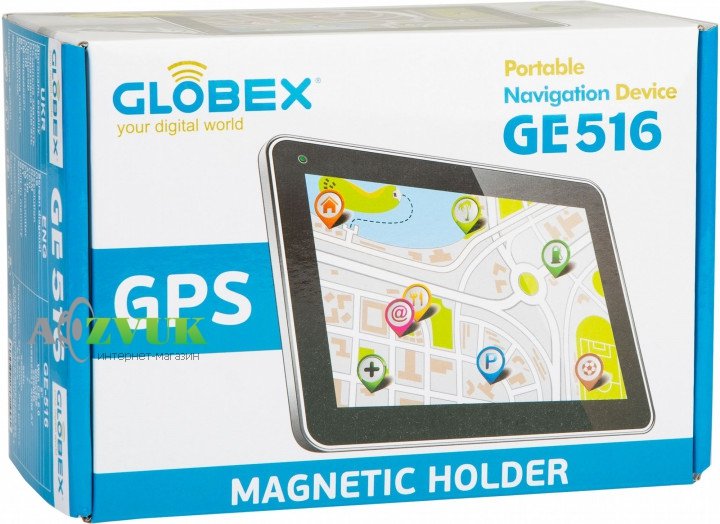 GPS навигатор Globex GE516 Magnetic