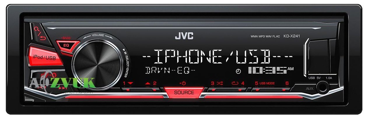 Автомагнитола JVC KD-X241