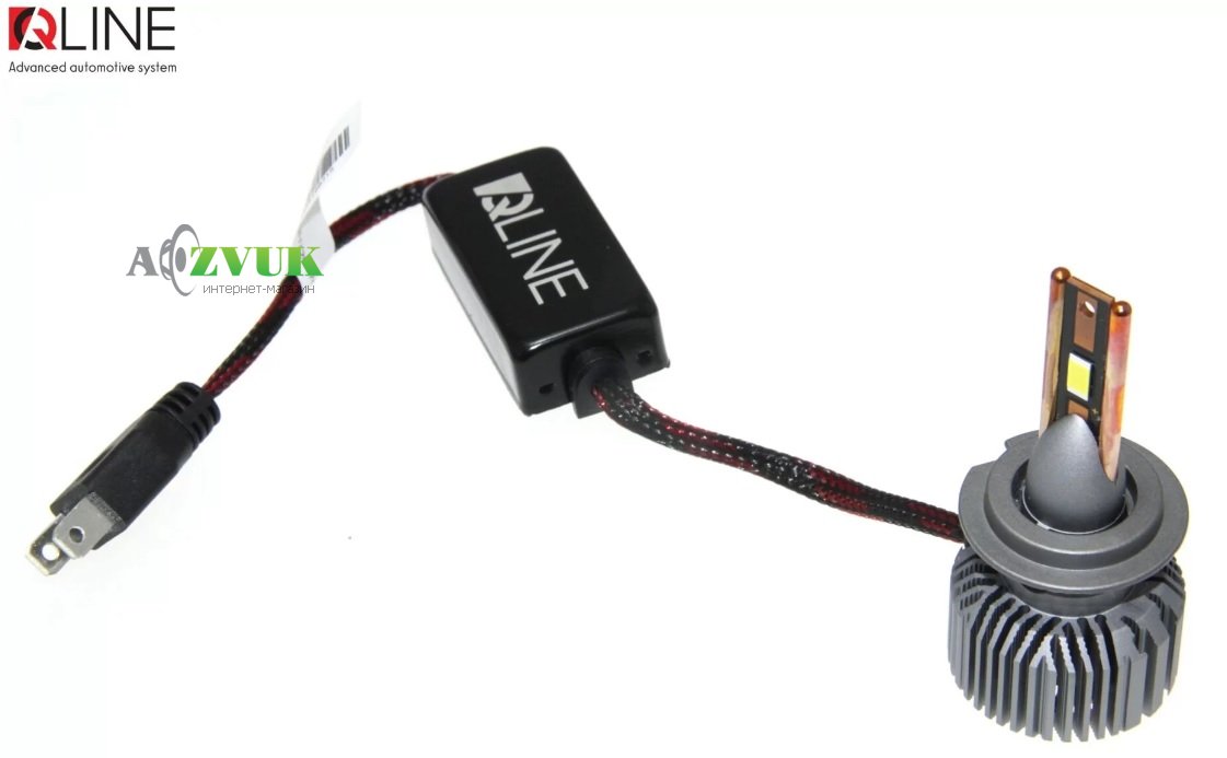 Светодиодные лампы (led) QLine Ultra +200% 55W H7 6000K 12V