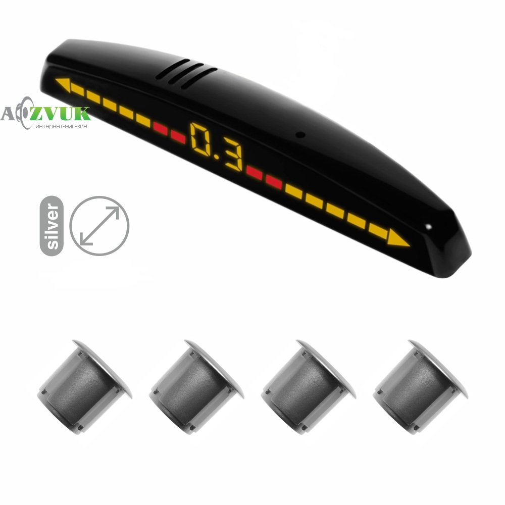 Парктроник AMS AF4221 Silver Передний