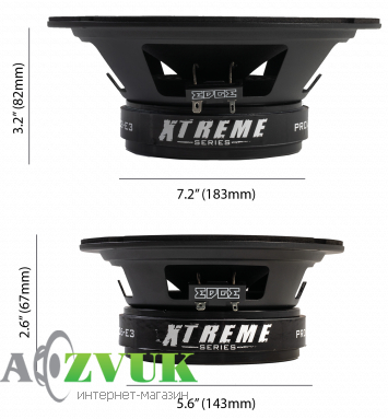 Автоакустика EDGE EDXPRO6-E3