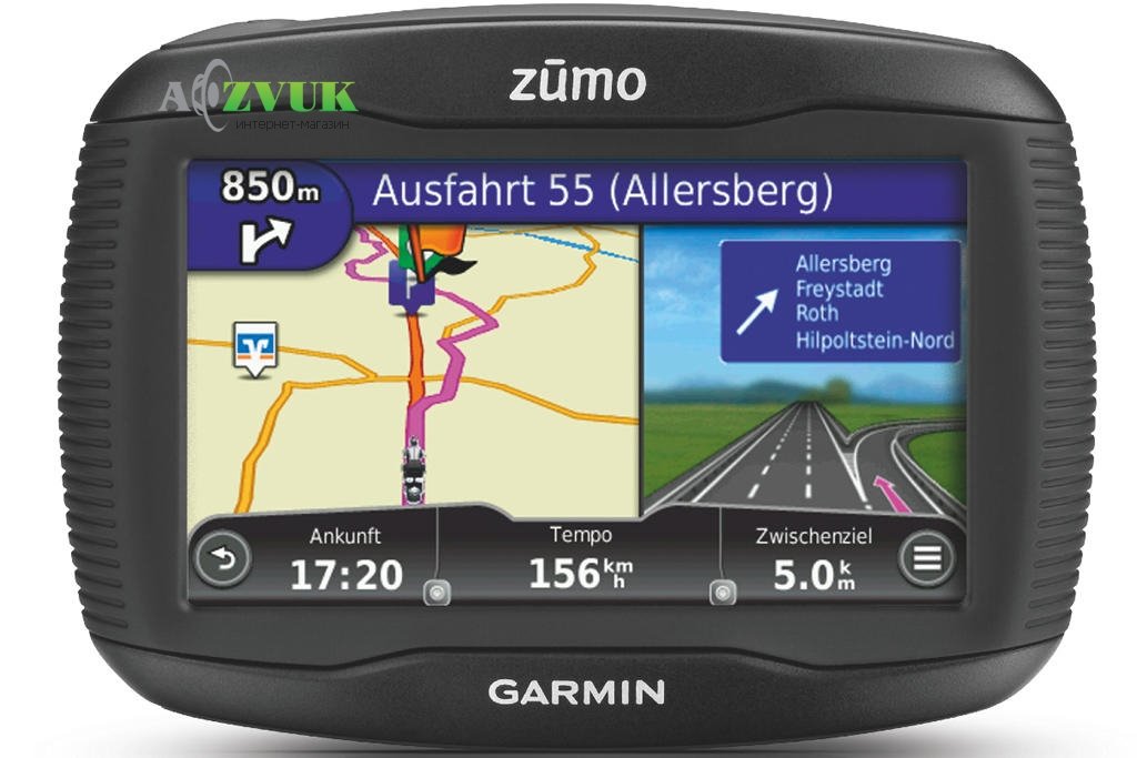 Мотонавигатор Garmin 390LM Навлюкс