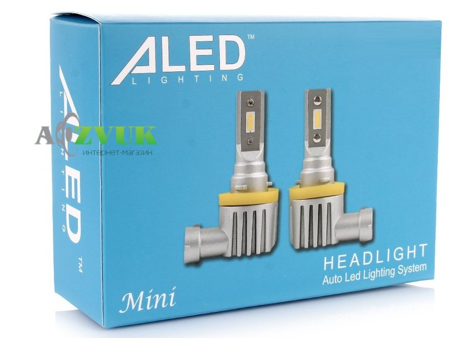 Светодиодные лампы (led) Aled HB4 MHB4 (9006) 6500K 2000lm Reflector