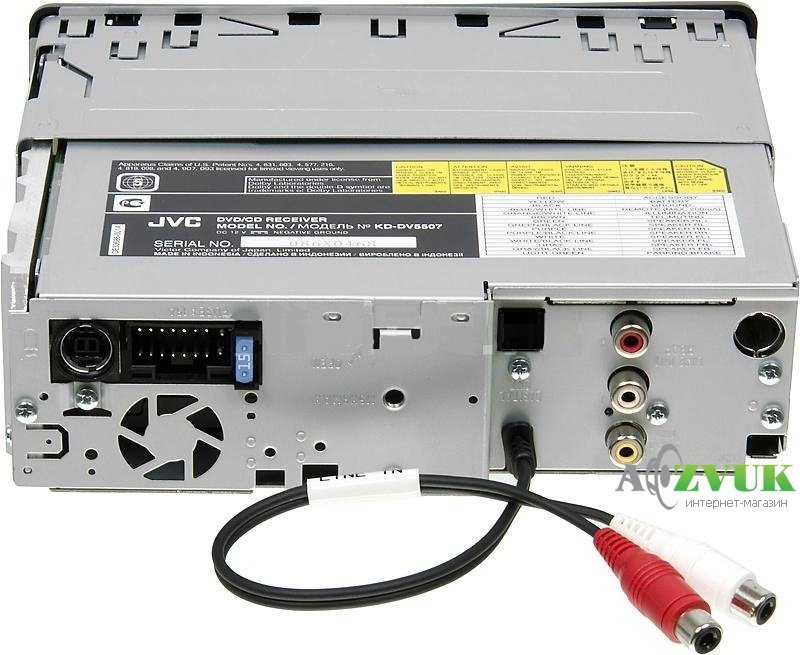 Мультимедиа ресивер JVC KD-DV5507EE