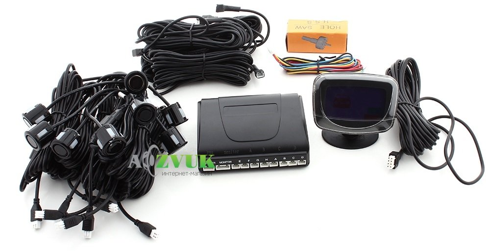 Парктроник iDial ID-069 8 Black