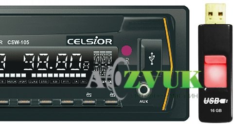 Автомагнитола Celsior CSW-105