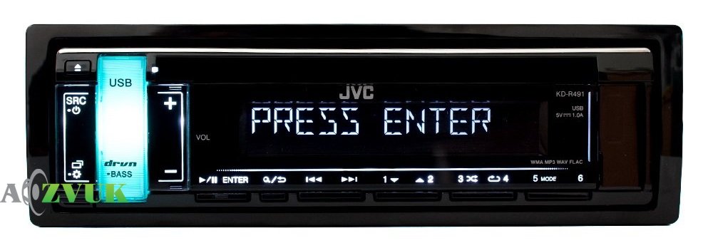 Автомагнитола JVC KD-R491