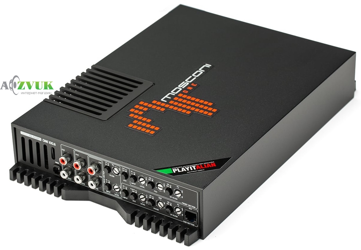 Автомобильный усилитель звука Mosconi Gladen One 100.6